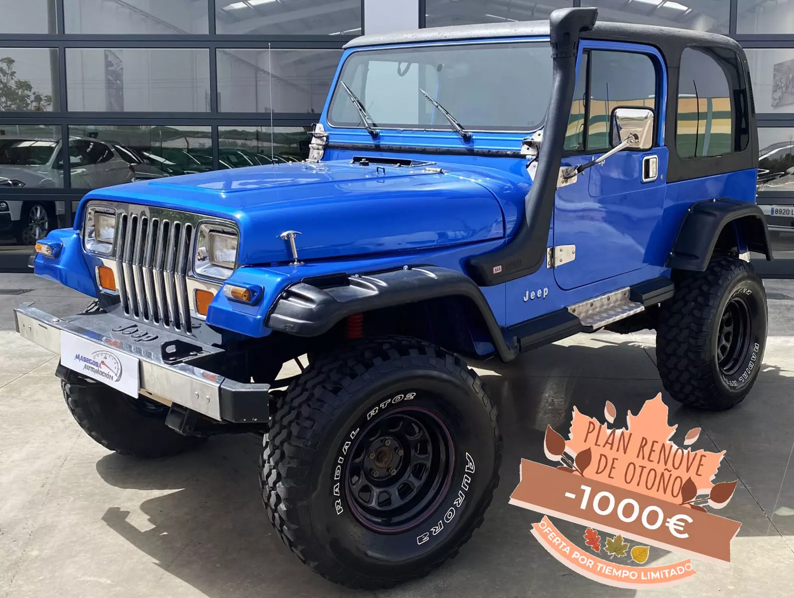 Wrangler YJ 4.0i 177cv
