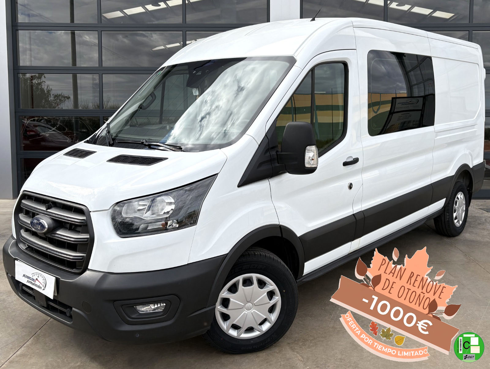 Transit 2.0 EcoBlue 130cv 350 Combi L3H2 Trend 7 Plazas